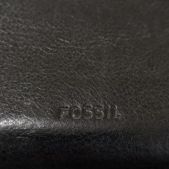 FOSSIL black Leather medium Wallet - Picture 5 of 13